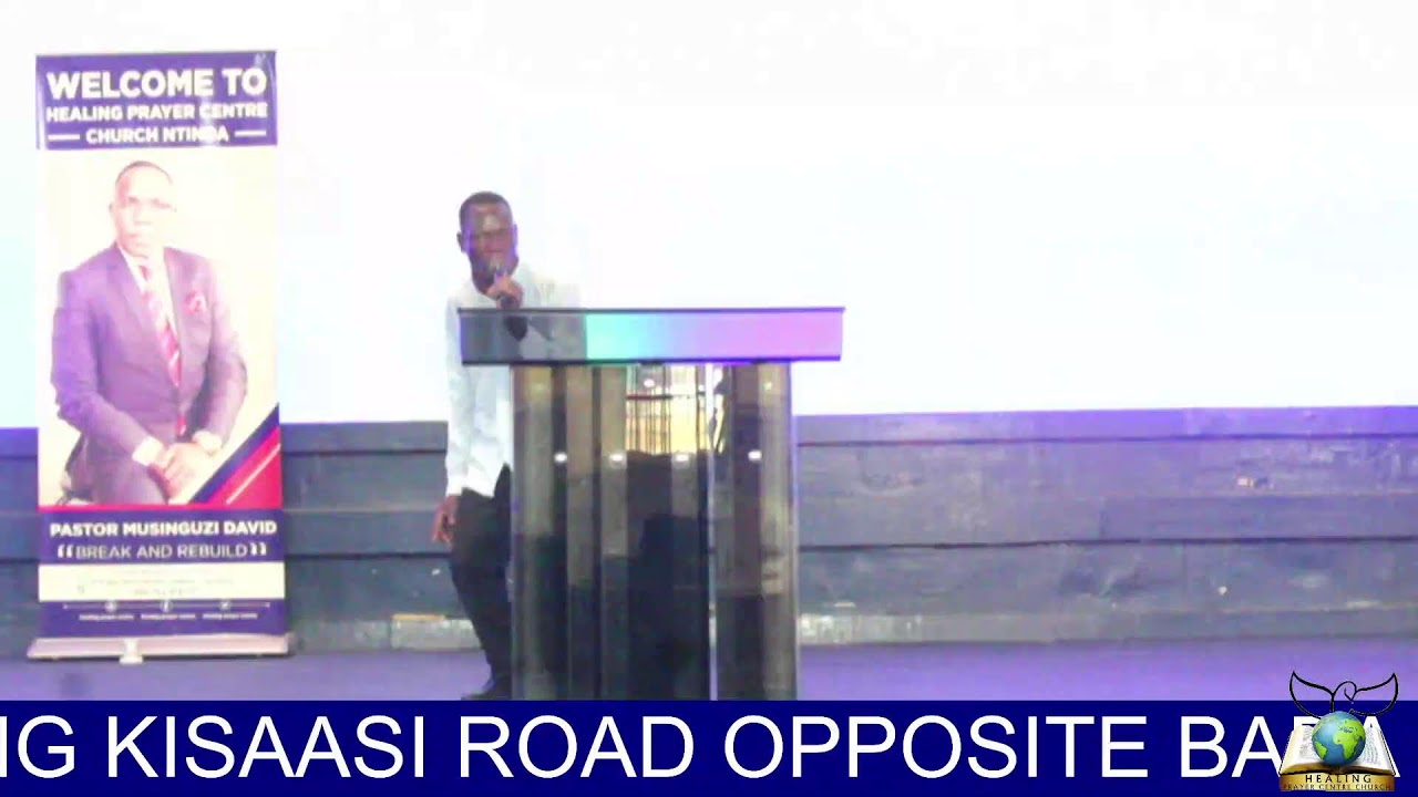 FRIDAY  LUNCH HOUR SERVICE WITH  PR MUSINGUZI DAVID.