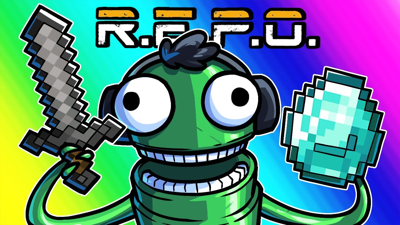 R.E.P.O. But Make It Minecraft (Modded R.E.P.O. Funny Moments)