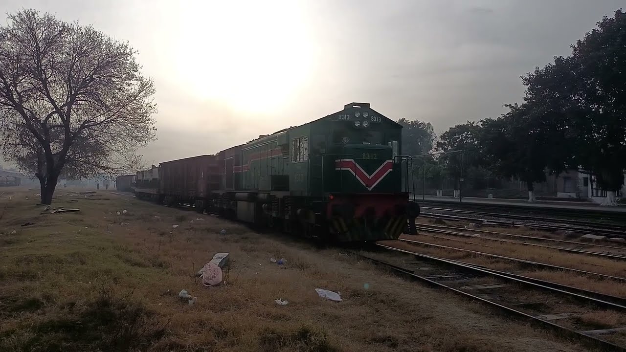 Two  train from different views & Location at Rawalpindi 