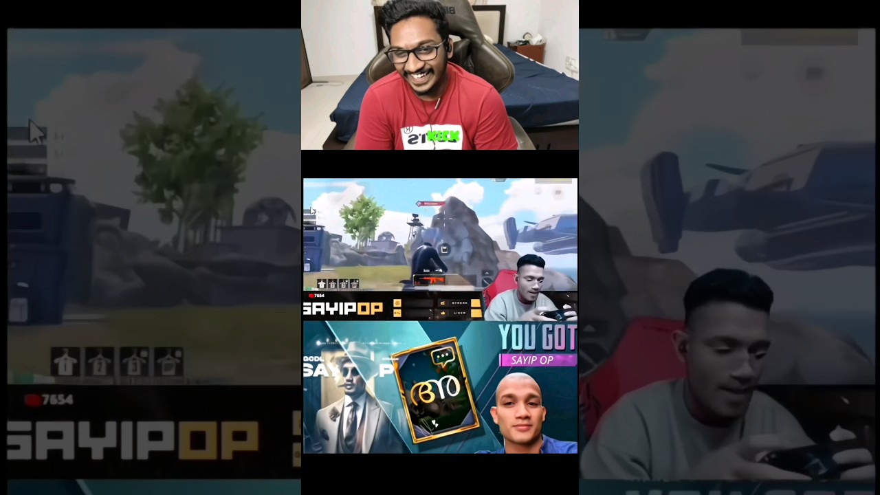 Sayip op voice we needed 😂 | Eagle gaming Reacting Sayip op | #sayipop #eaglegaming