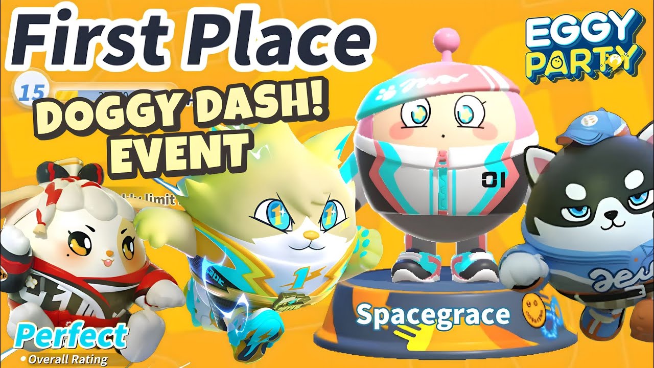 EGGY PARTY | DOGGY DASH EVENT!