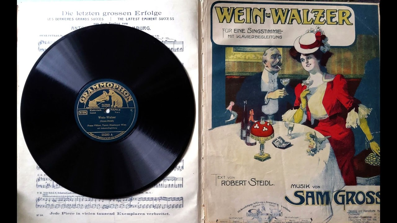 Franz Völker: Wein-Walzer (1930)