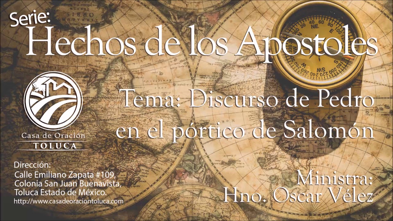 Tema 9: Discurso de Pedro en el Pórtico de Salomón