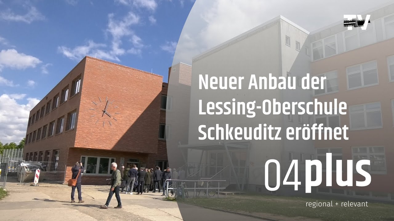 Neuer Anbau der Lessing-Oberschule Schkeuditz fertiggestellt