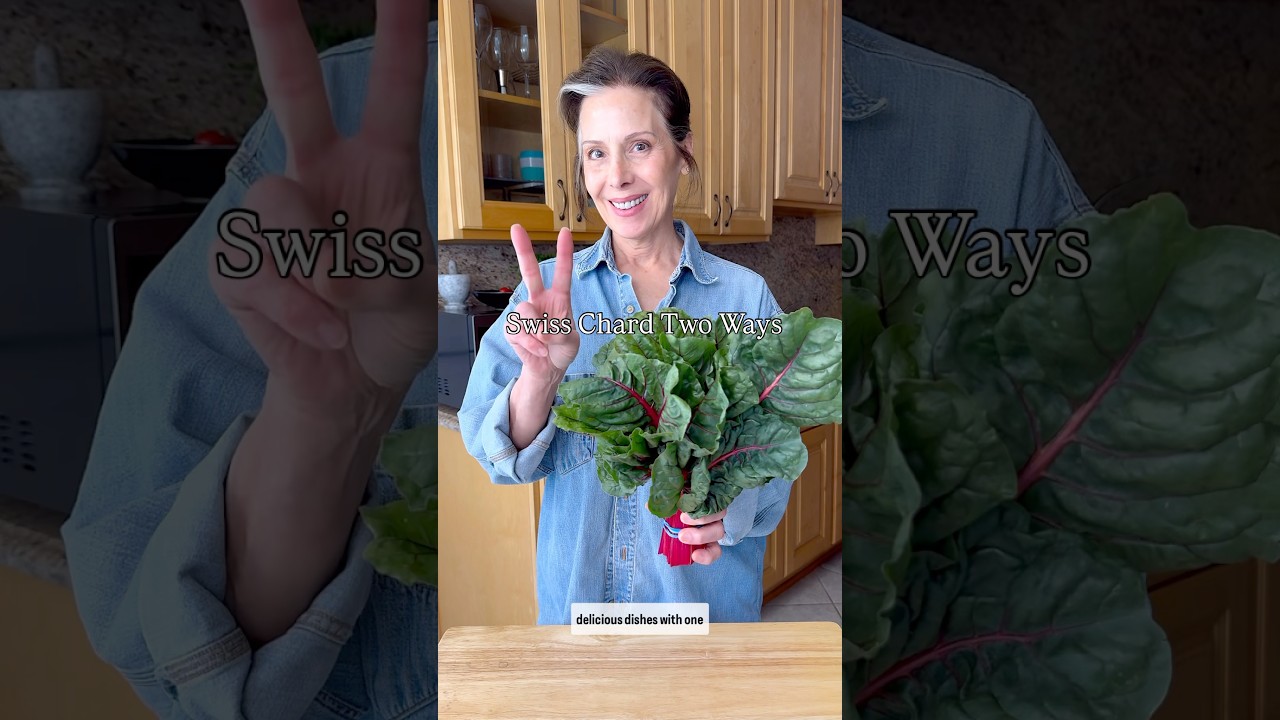 Swiss Chard 2 Ways #shorts