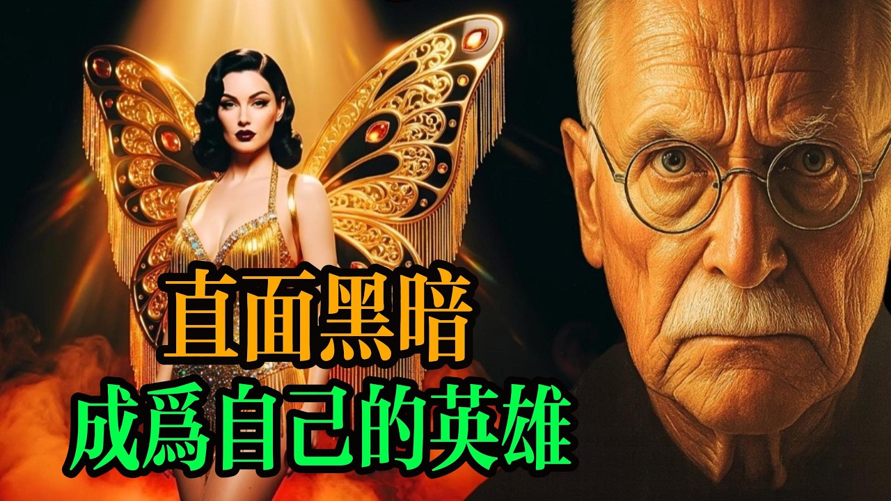 直面黑暗，成為自己的英雄：榮格留給後世的心靈鑰匙。#心理学 #心理 #心理學