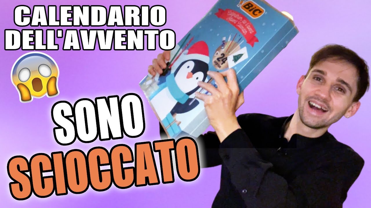 BIC PEGGIO DI COSI NON POTEVA FARE! CALENDARIO AVVENTO BIC 2022