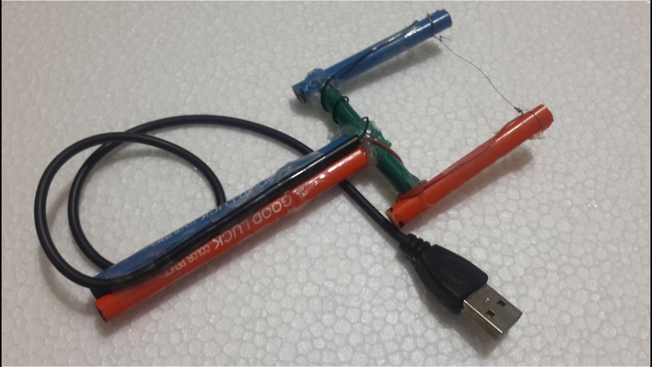 How to make USB foam cutter - Creative life hacks idea