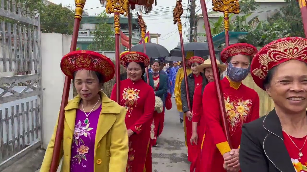 Lễ hội làng bình hải -yên nhân- yên mô ninh bình (p1)quê tôi 35NB