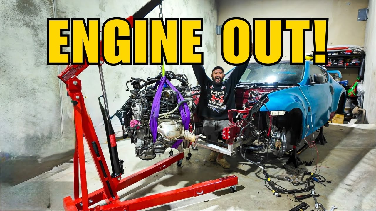 Nissan 370Z Engine Is Finally Out!