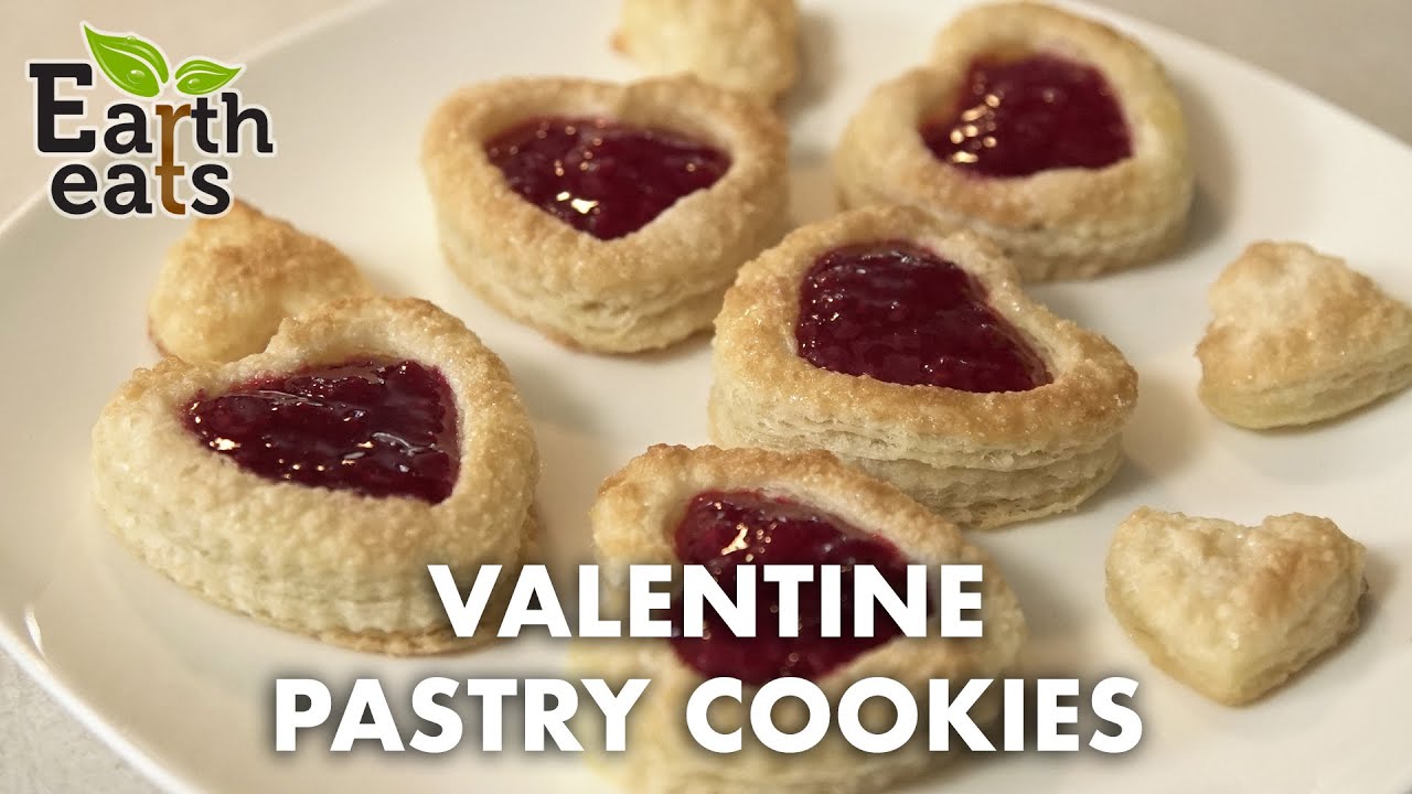 Valentine Pastry Cookies | Earth Eats
