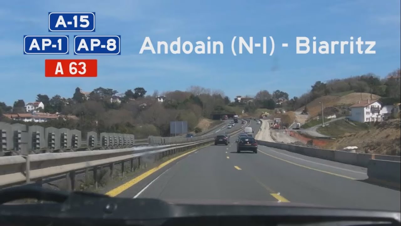 [E][F] A-15+AP-8+A63 Andoain-Biarritz