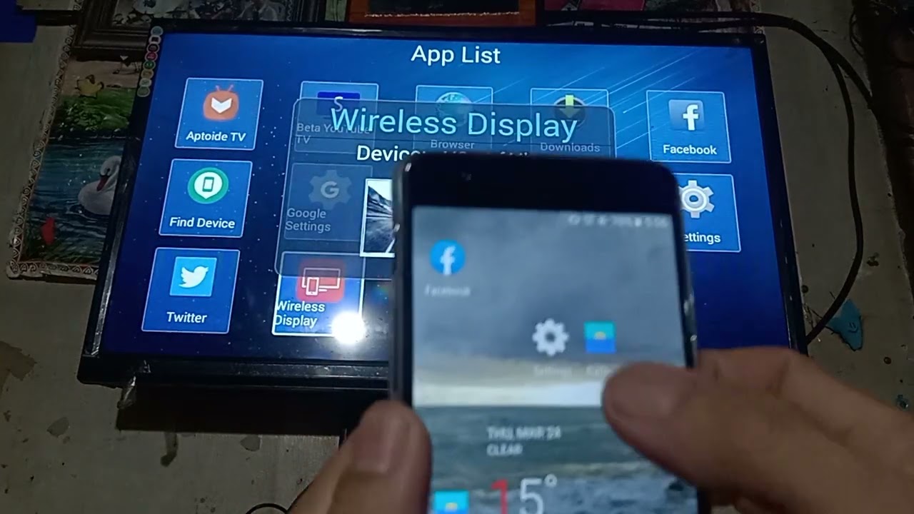 How to cast my oneplus3t phone to megasonic smart tv (screen mirroring)