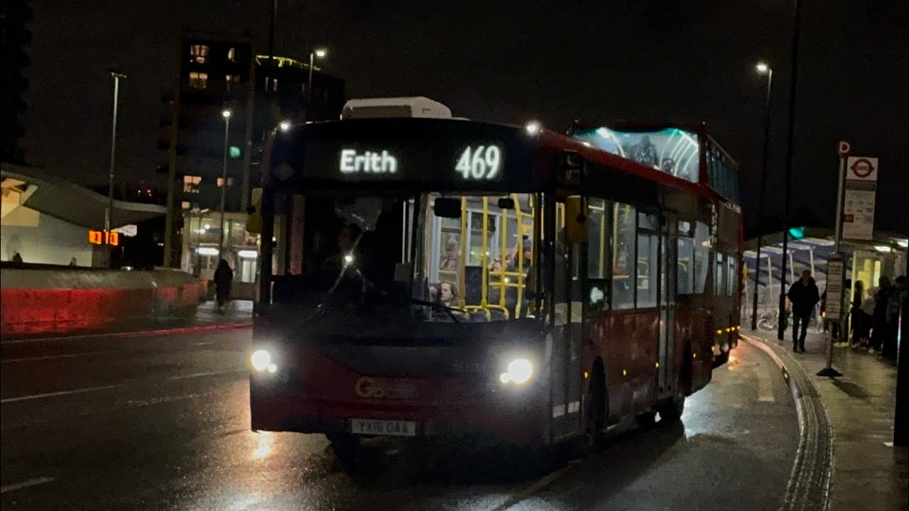 London buses at Abbey Wood 22/01/26