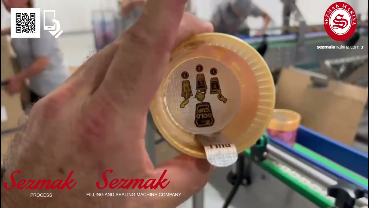 Kahve Bardak Dolum ve Folyo Kapama Makinesi | Coffee Cup Filling and Foil Sealing Machine