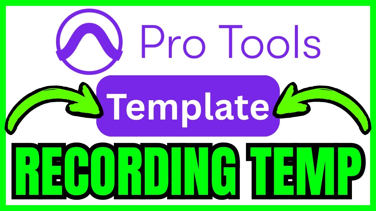 How To MAKE A RECORDING TEMPLATE Pro Tools (QUICK & EASY) 2026