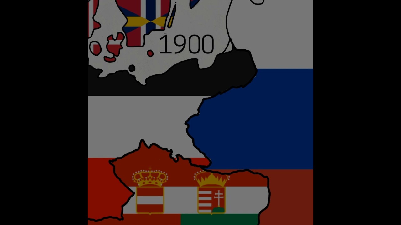 Central Europe Timeline (20th Century Map)