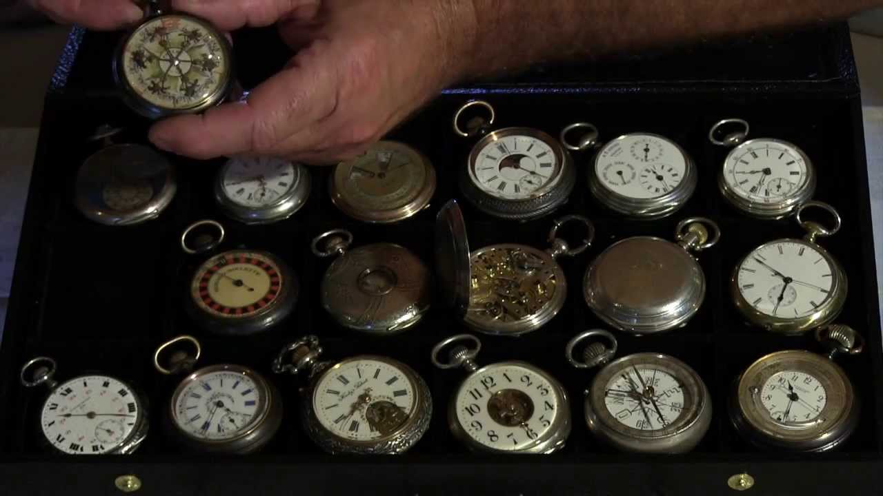 Montres anciennes à gousset (Mr Poirot, horloger et Mr Picq, collectionneur)