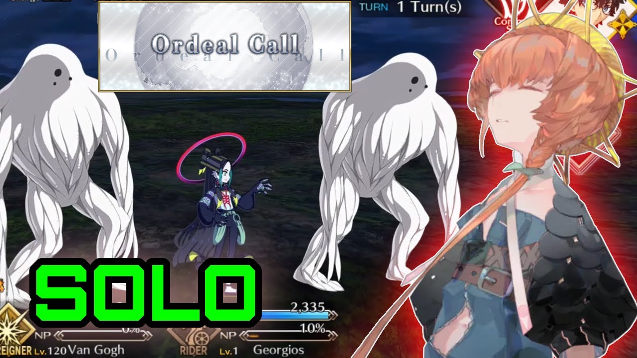 [NA] Ordeal Call High Difficulty - Taisui Challenge Quest - Van Gogh Disadvantage SOLO