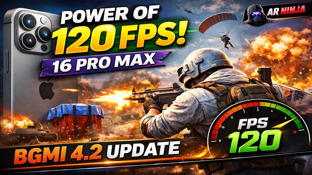 16 Pro max is Gaming Beast 📈 #iphone #bgmi 