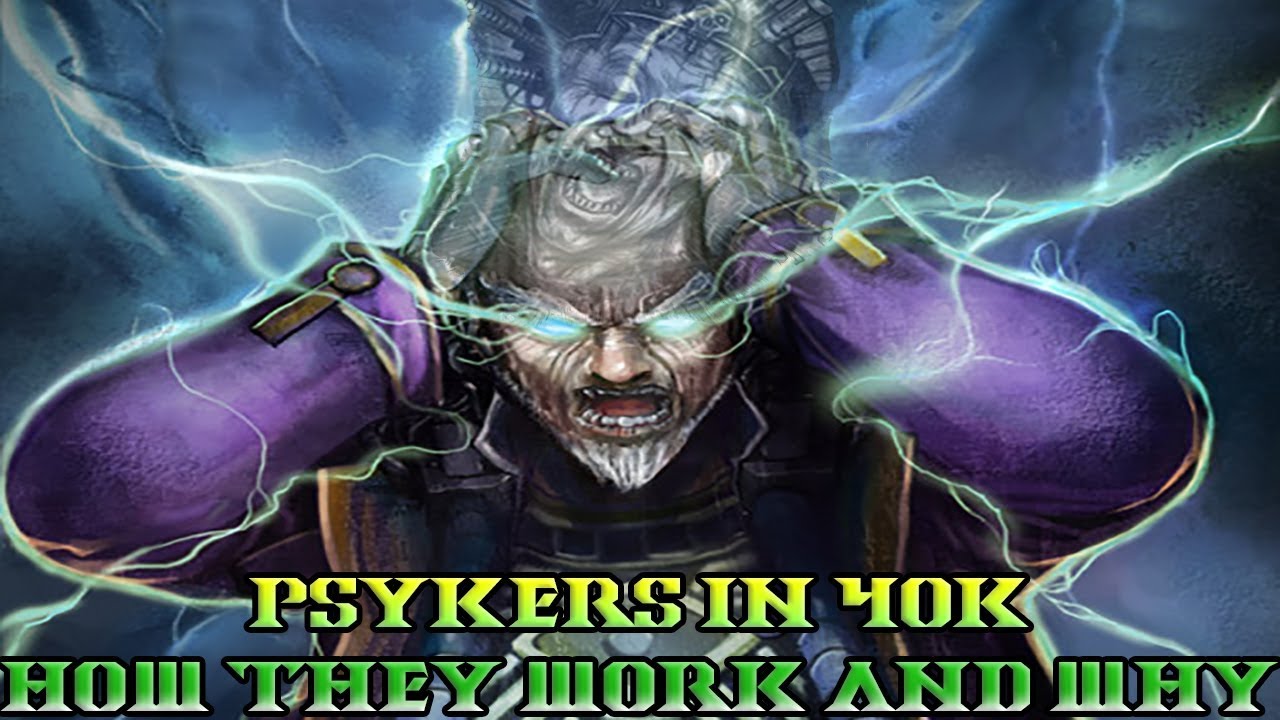 40k Lore! How do Psykers Work in 40k? + Giveaway!