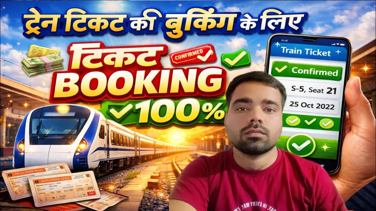 erail.in seat availability | irctc train ticket booking | New special train booking 100% CNF2026 #yt