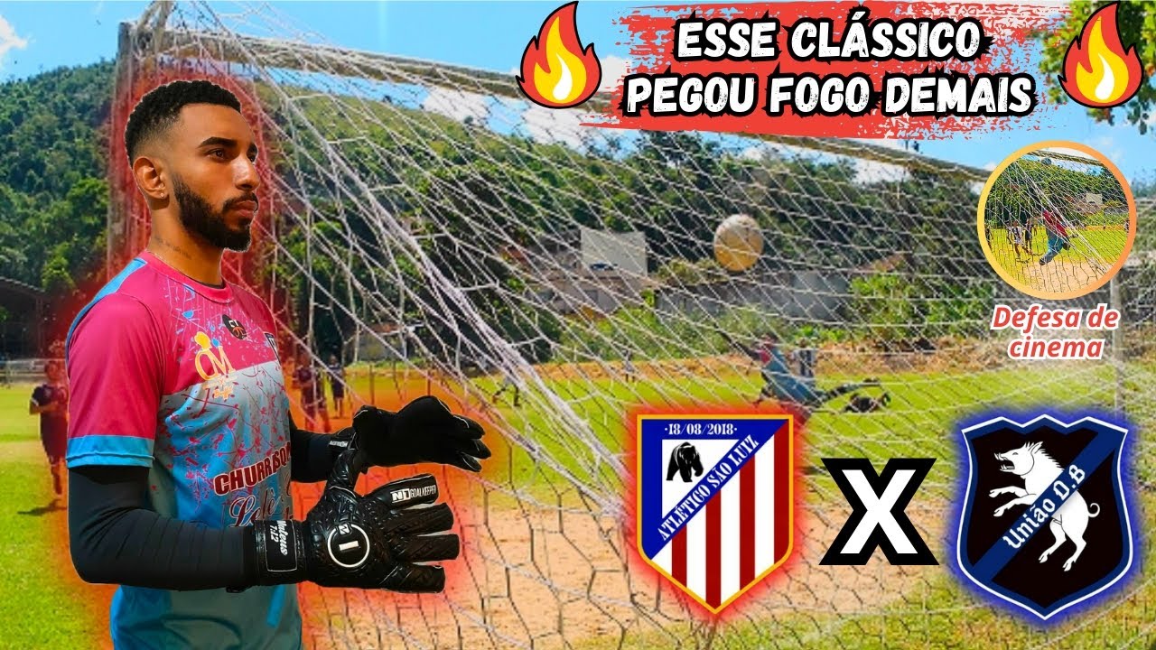 NÃO FALTOU EMOÇÃO NESSE CLÁSSICO NA VÁRZEA🔥 (FIZ UMA DEFESA ESPETACULAR)