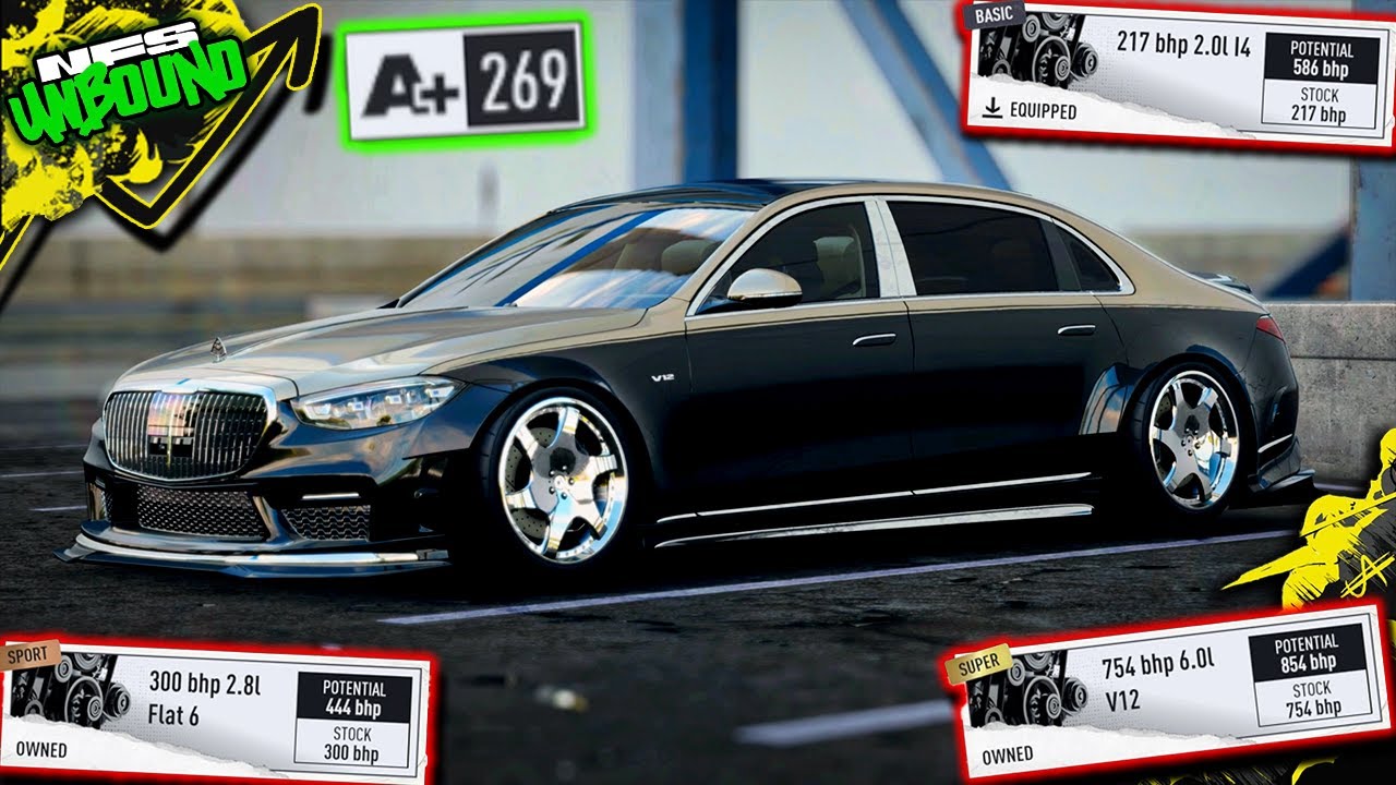 A+ Endurance Destroyer | Mercedes-Maybach S 680 | Need For Speed Unbound