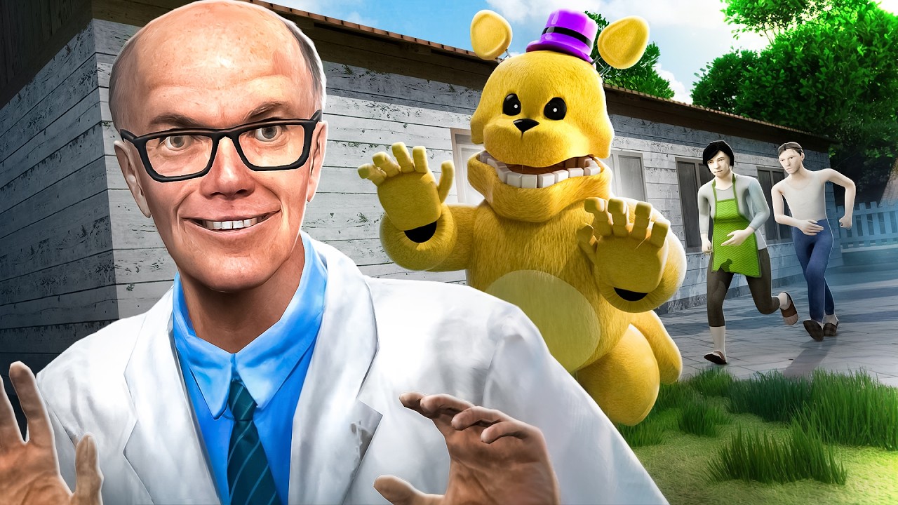 СБЕГАЮ ОТ ФРЕДБЕРА в ДОМЕ ЗЛЫХ РОДИТЕЛЕЙ в SCHOOLBOY RUNAWAY в VR в Garry’s Mod