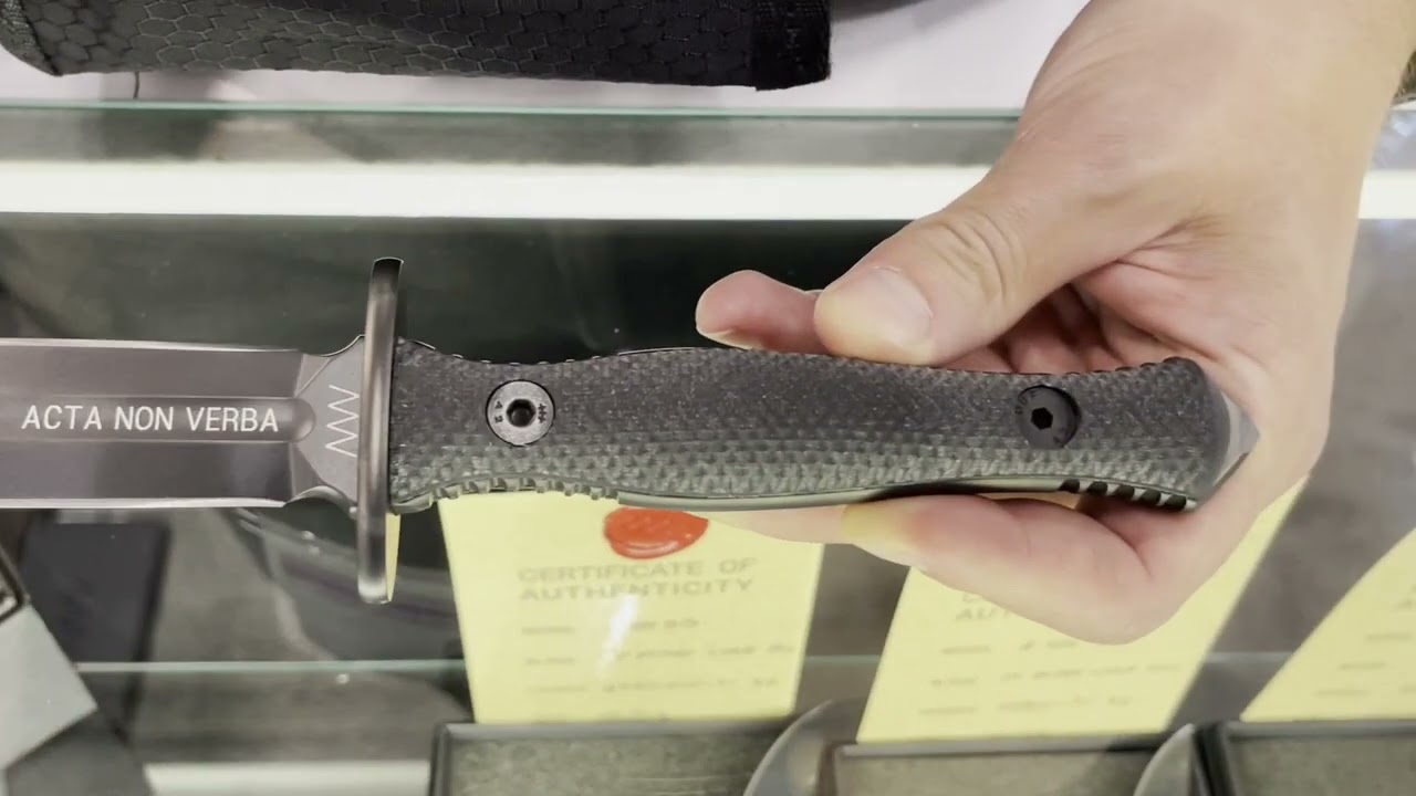The Blade Show 2023 booth of ACTA NON VERBA Knives presented by “Viktor Zuska”