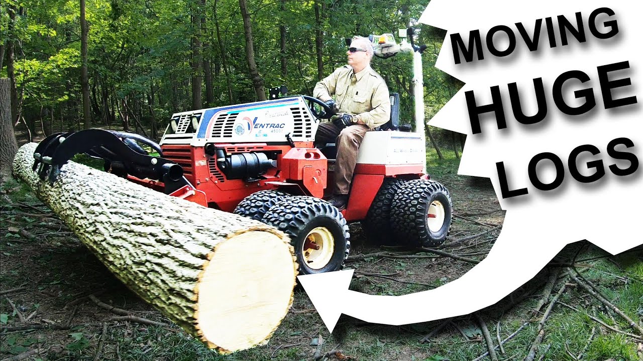 Tree Removal and Cleanup with Ventrac!
