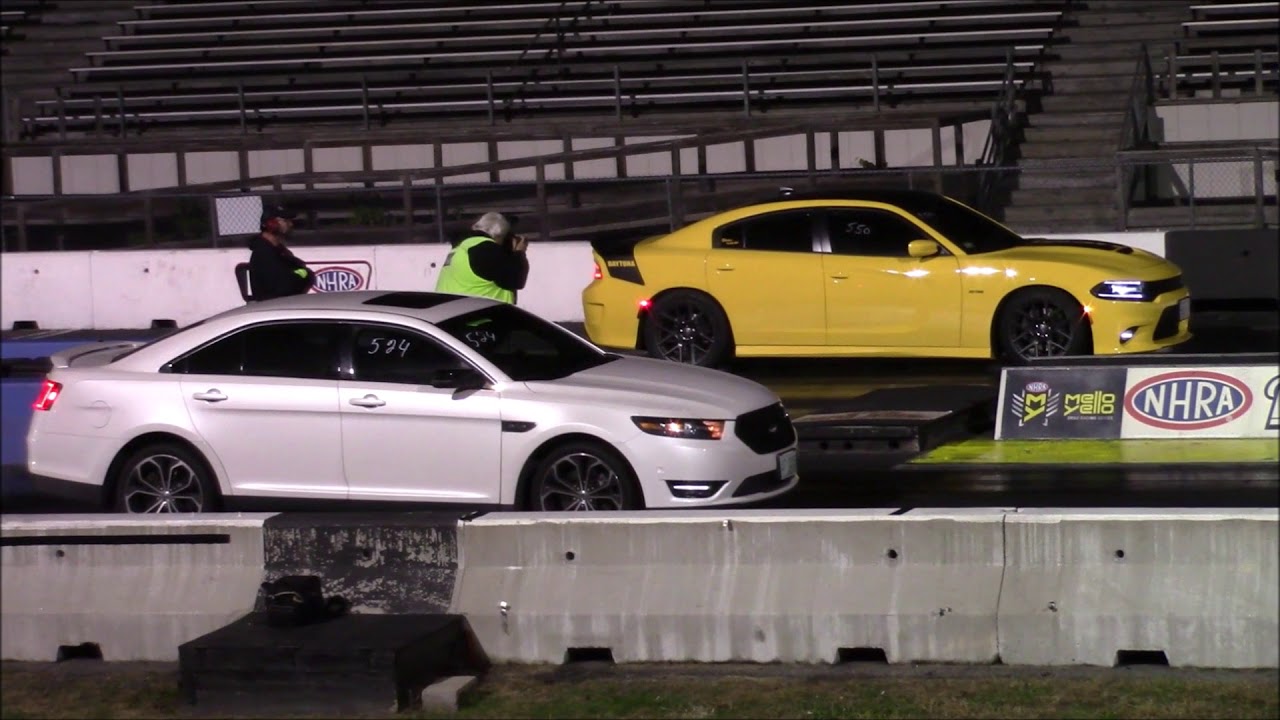 11 and 12 Second Ford Taurus SHOs - shoNoff and 802Sho - AJP Tuned - 1/4 Mile