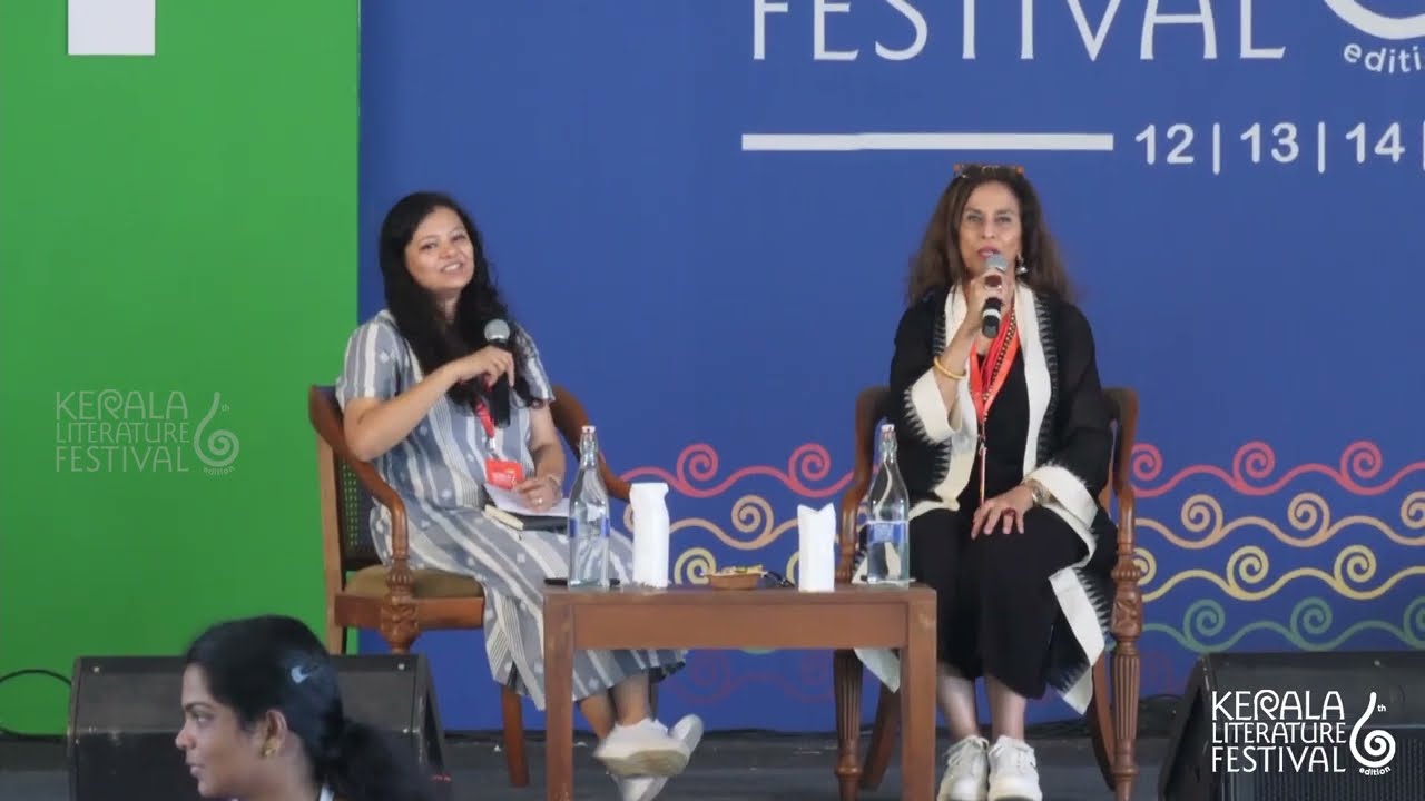 Insatiable: My Hunger for Life | interview with Shobhaa De by Divya Shekhar at KLF 2023