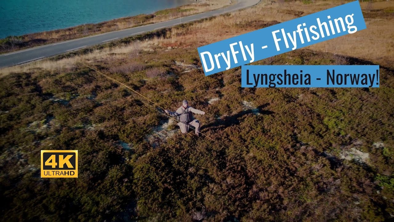 [4K] Flyfishing - Ryfylke - Lyngsheia - Norway - Drone Footage