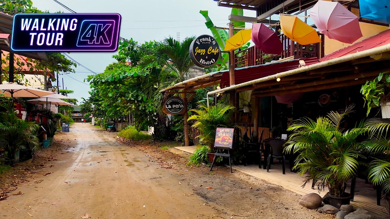 🇪🇨 Mompiche, Ecuador 🇪🇨 Walking Tour - small beach town on the coast of Ecuador