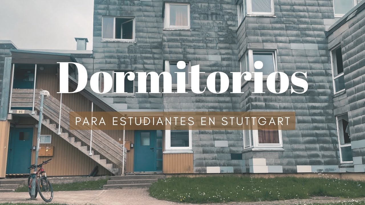 ALEMANIA 🇩🇪 Stuttgart 📍: Dormitorios para estudiantes