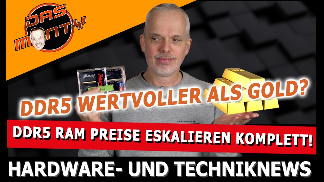 AMD NextGen RX 10090XT/RTX6000 erst 2028? | 32GB DDR5 Ram bald 500 Euro | Half Life 3 noch 2025?