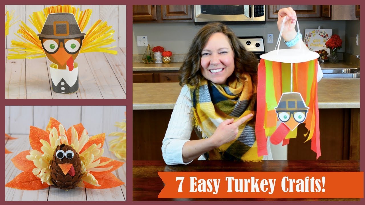 7 Easy Thanksgiving Crafts&mdash;DIY Turkey Craft Ideas