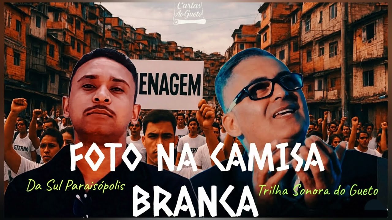Irmão Marcio . Trilha Sonora Do Gueto - Foto Na Camisa Branca (Kaskão TSG)