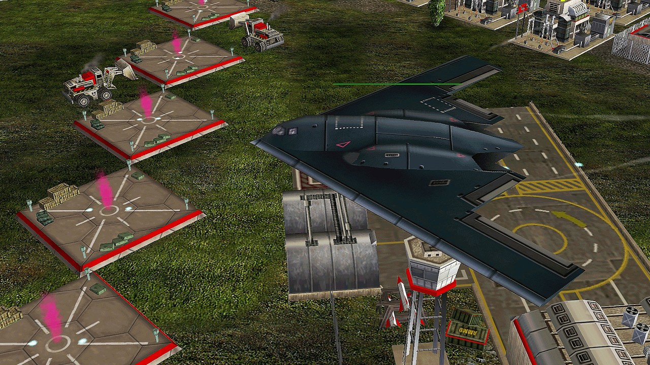 USA Laser vs 3 NUKE CHINA - Command & Conquer Generals Apocalyptic