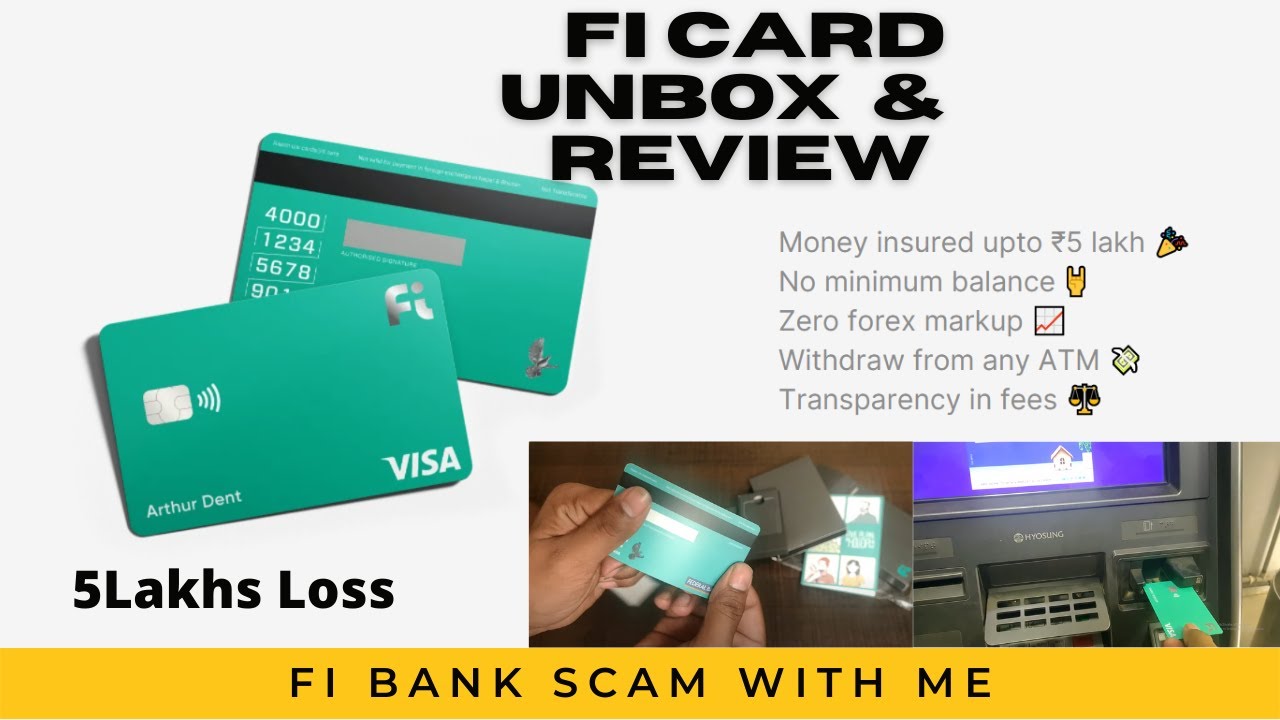 Fi Card Unbox & Review || Fi bank Scam with me🥺 || Full Details In This Video #donyitech #ficard