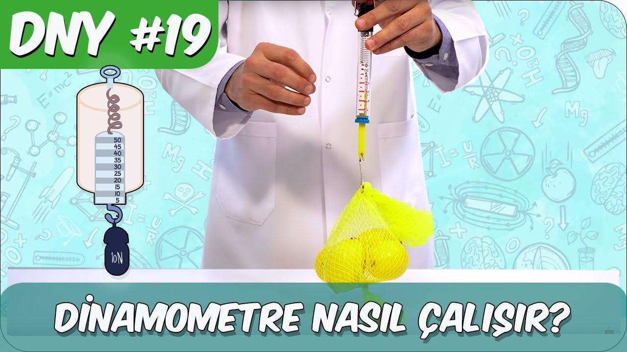 Fen Deneyi #19 | Dinamometre Nasıl &Ccedil;alışır?