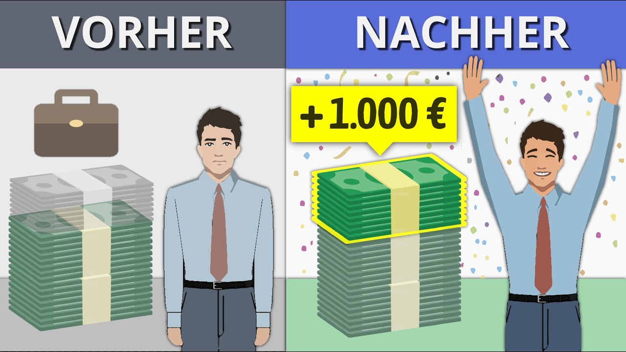 7 Tipps für mehr Netto vom Brutto: 1.000€ mehr Gehalt!