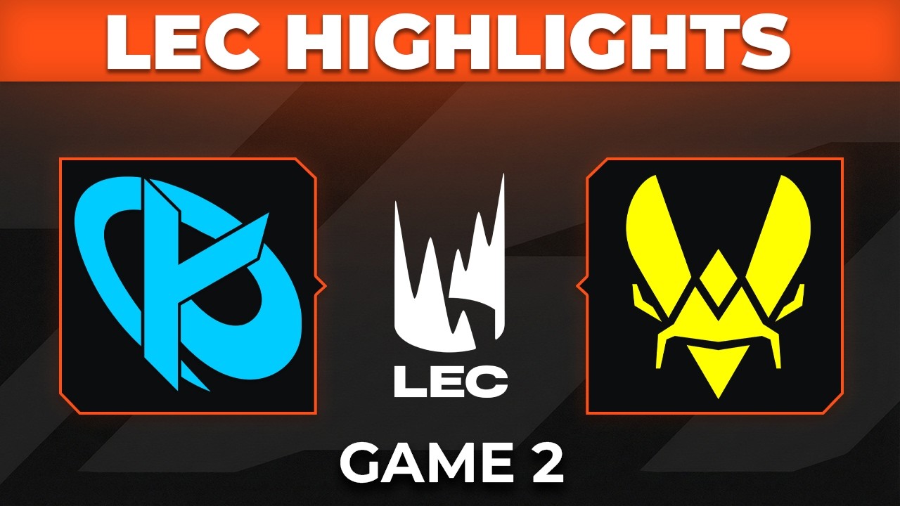 KC vs VIT Highlights Game 2 | LEC 2026 Playoffs | Karmine Corp vs Team Vitality