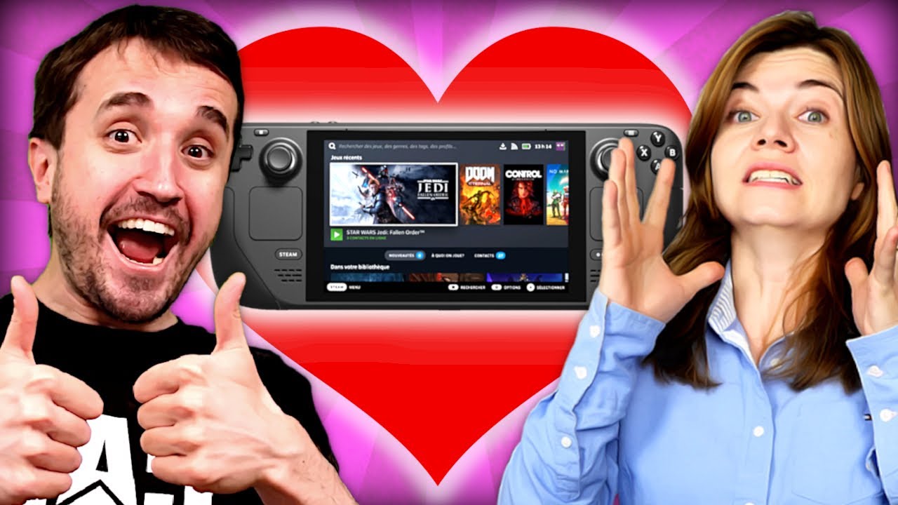 Explicando pra ela o meu NOVO AMOR! - Steam Deck