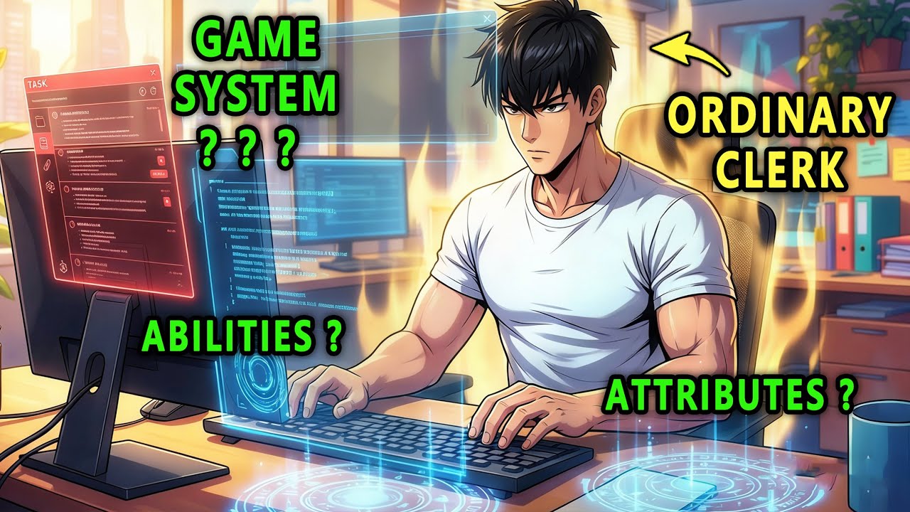 An ordinary clerk gains a game system—stats, powers; complete quests and get everything!