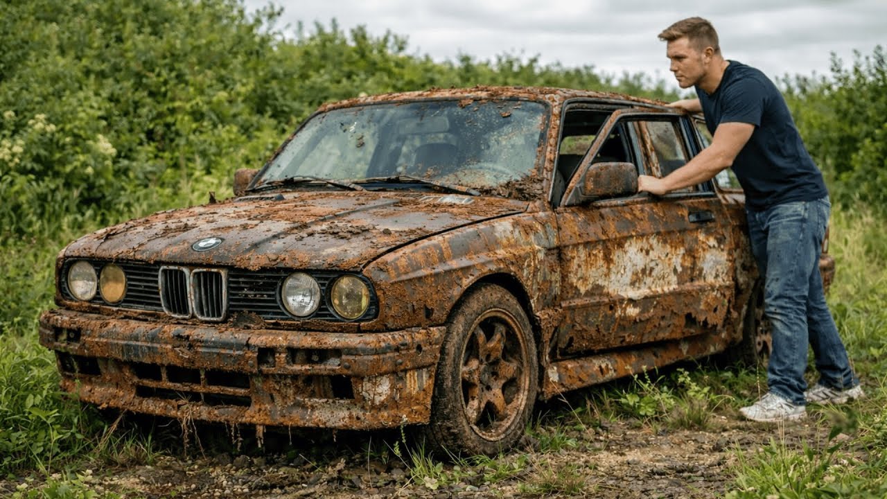 I Bought This ABANDONED BMW for ONLY $500… What Happened Next? (ASMR Restoration)