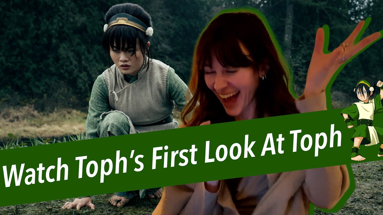 Toph&rsquo;s Voice Actor REACTS to Live Action Toph in AVATAR SEASON 2 TEASER! ⛰️🪨💚