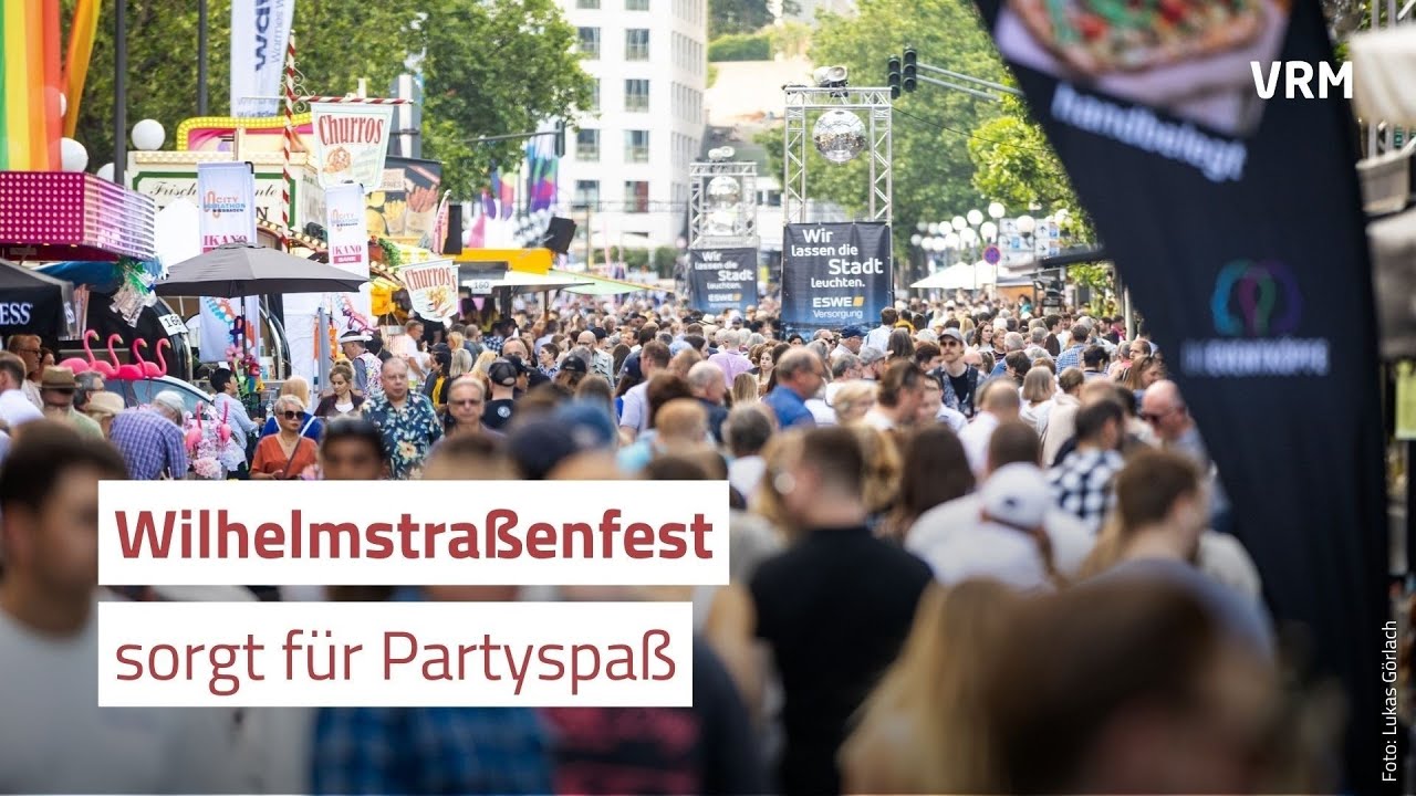 Wilhelmstra&szlig;enfest sorgt das ganze Wochenende f&uuml;r Partyspa&szlig;
