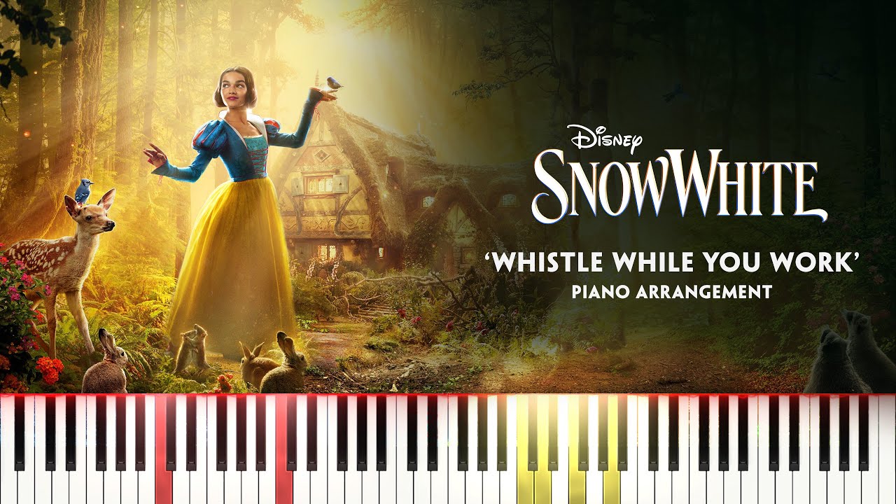 'Whistle While You Work' (from Disney's Snow White) Piano Arrangement (2025 Version)